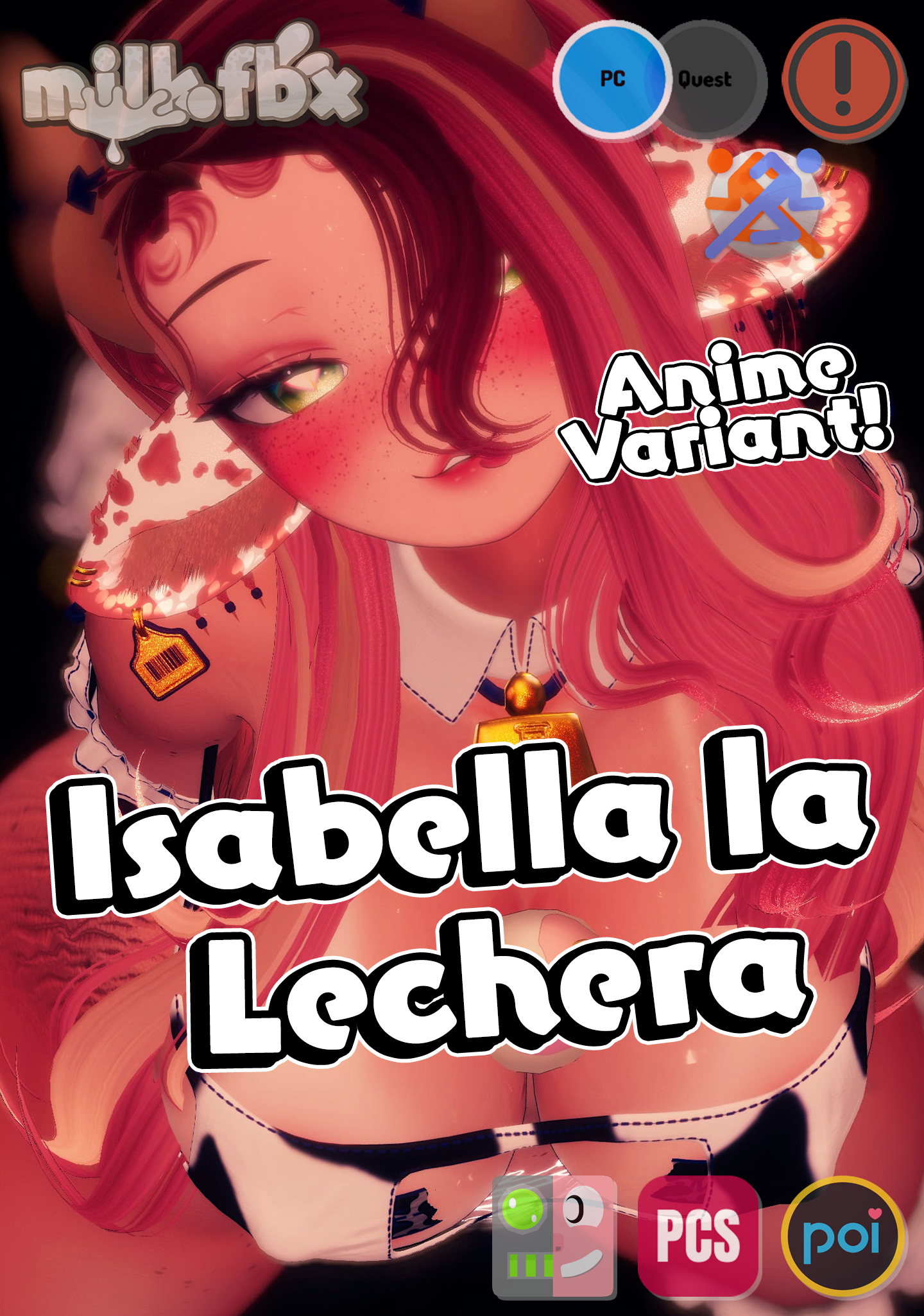 Isabella the Lechera (GoGo, PC, ARKIT, Index Gestures, Anime Variant)