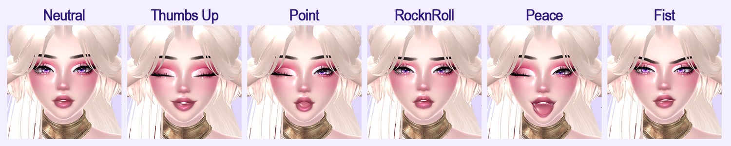 Ariella Facial Expressions