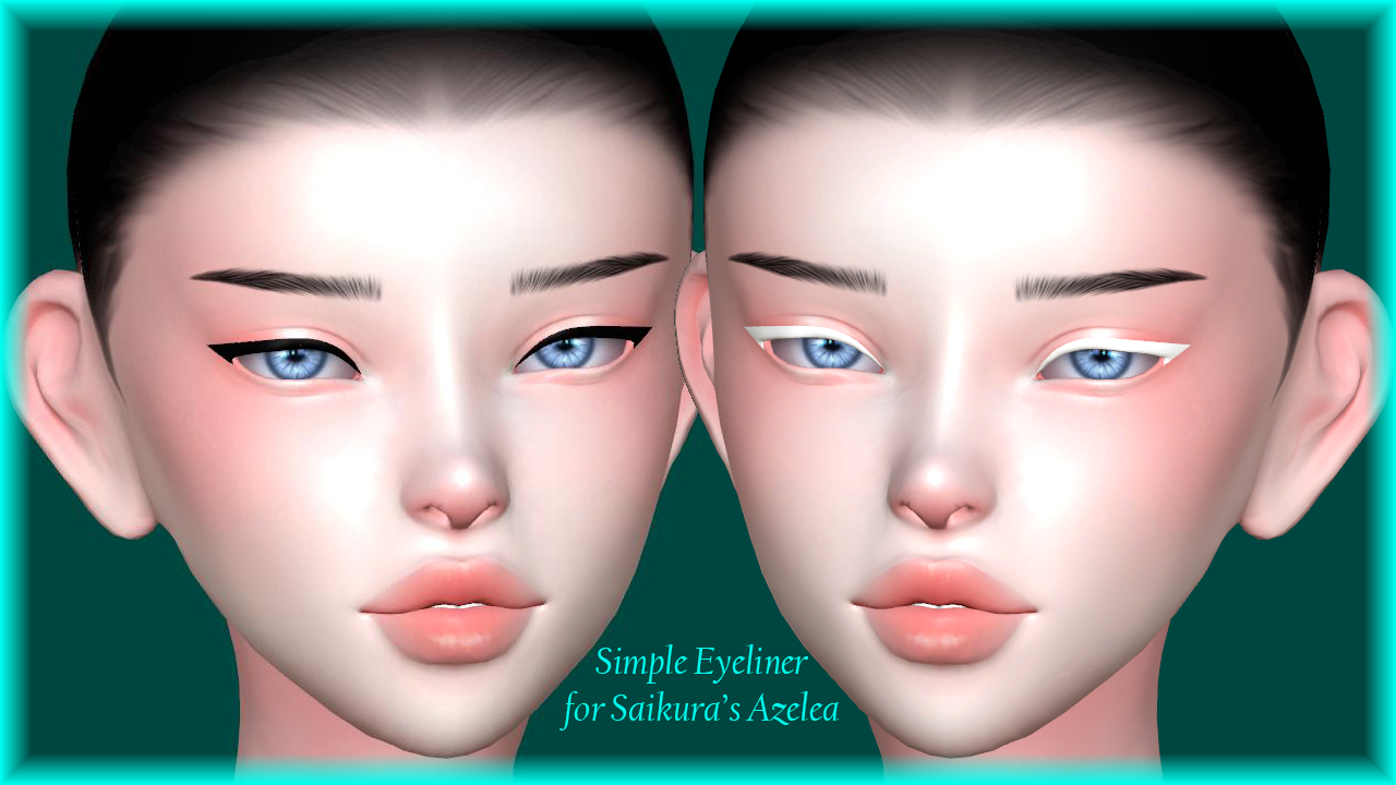 Simple Eyeliner for Azelea