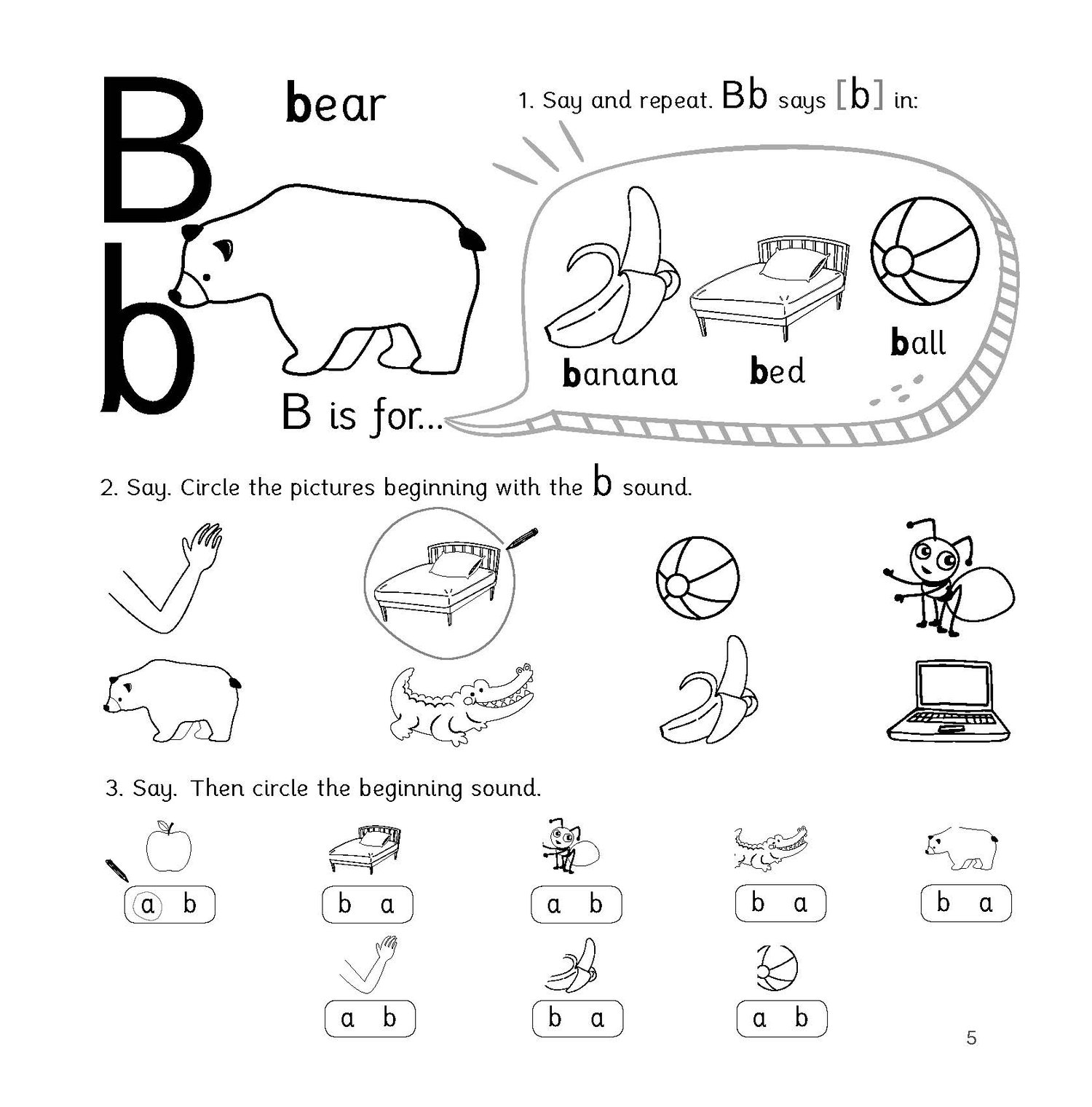 ABC Worksheet for Kindergarten