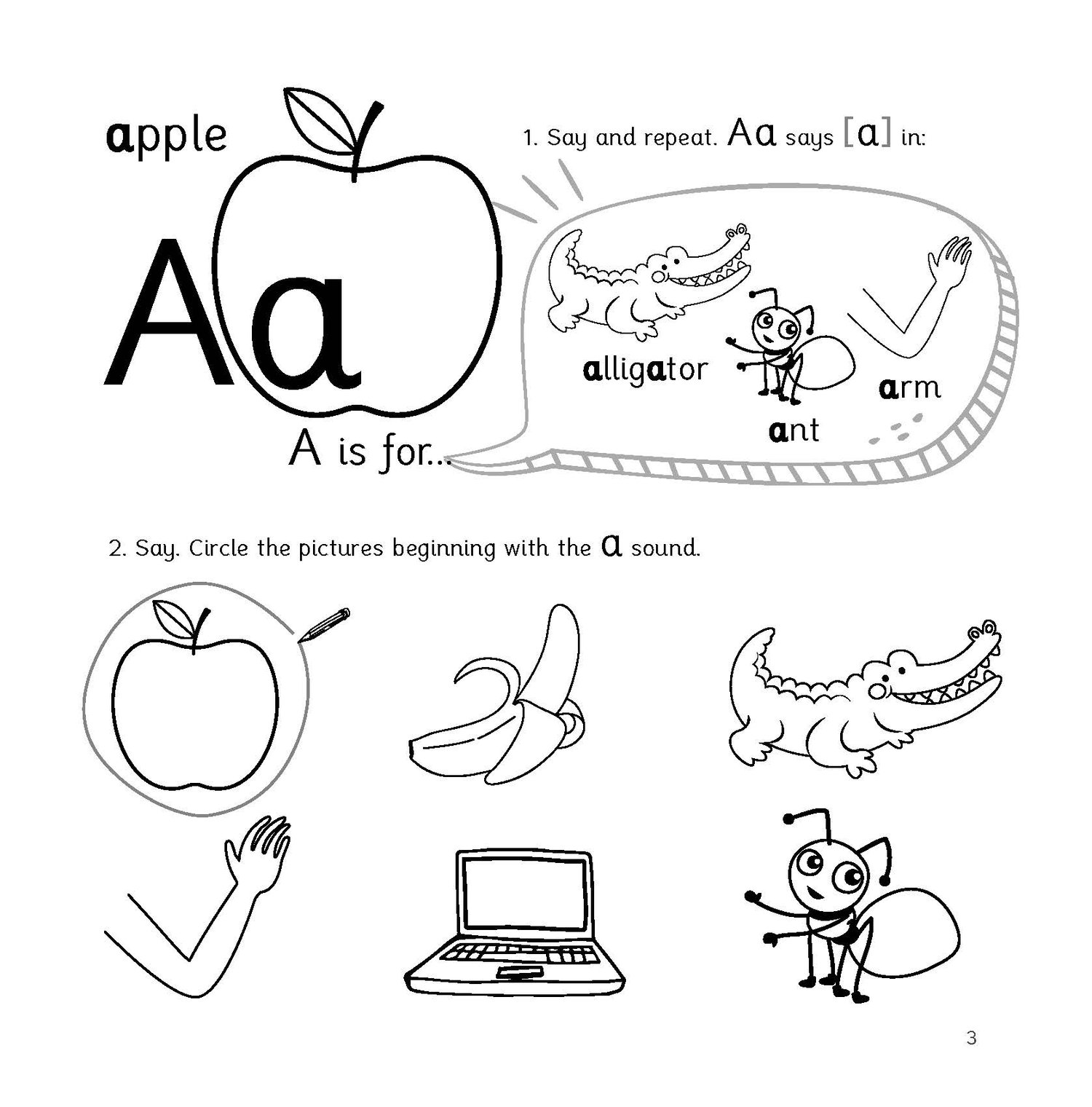 ABC Worksheet for Kindergarten