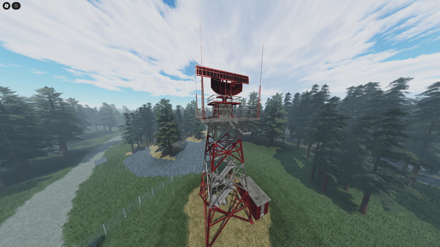 Realistic terrain and lighting in PMC roleplay map