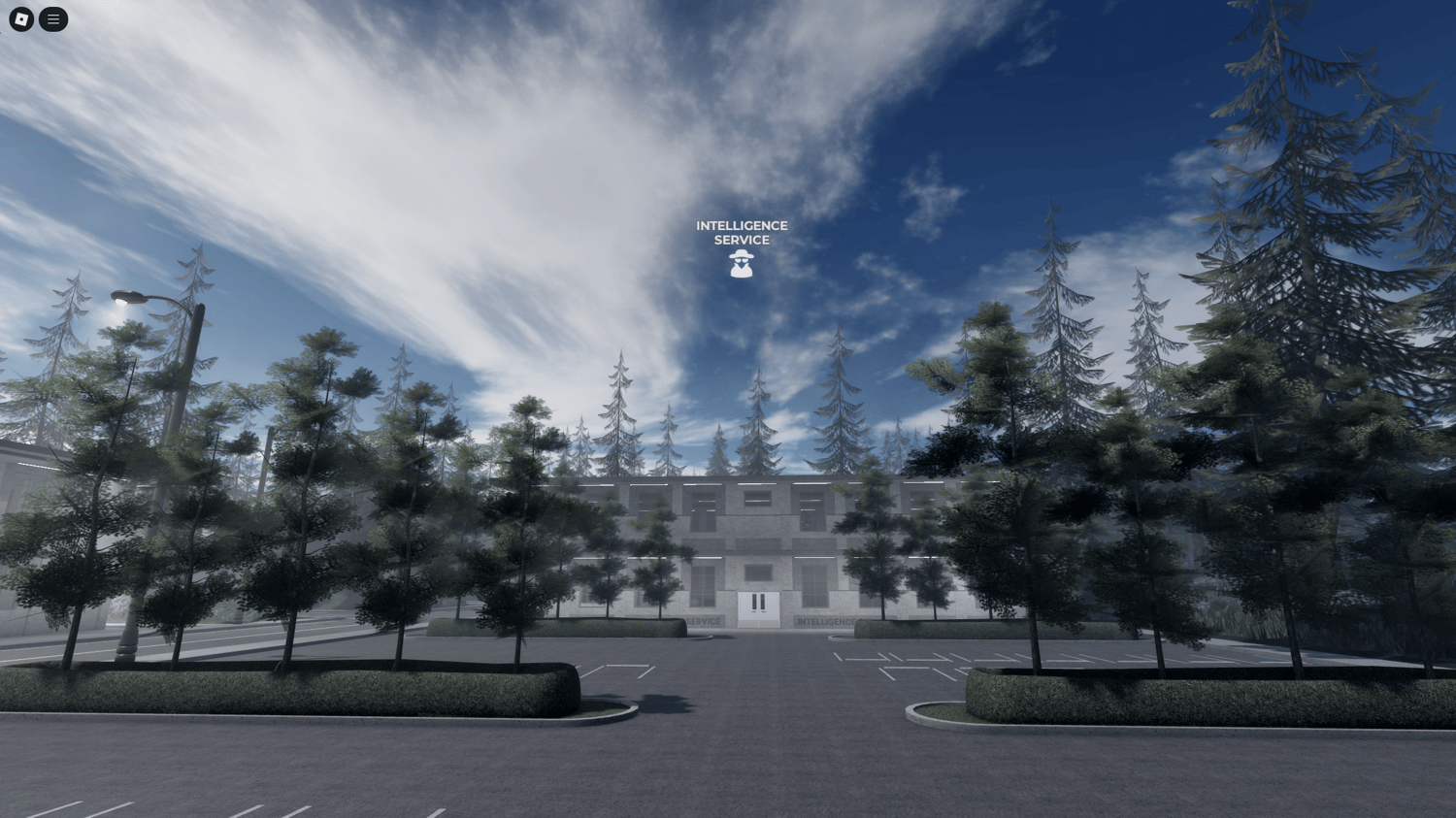 Obstacle course and parade grounds for team training