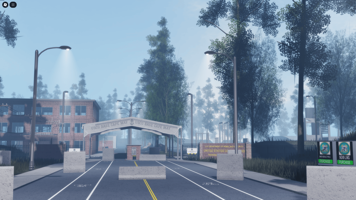 Scripted uniform room for Roblox Coast Guard teams
