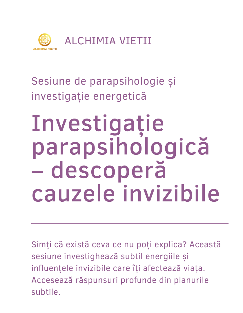 Citire energetică și parapsihologie intuitivă cu Eugen Mirtz