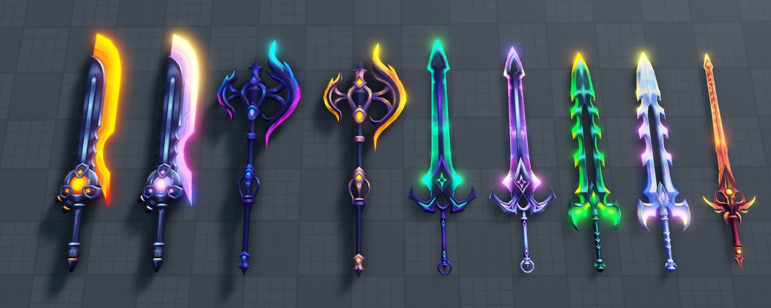 Fantasy Roblox Stylized Tools & Weapons Pack