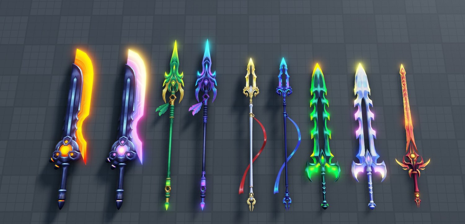 Fantasy Roblox Stylized Tools & Weapons Pack