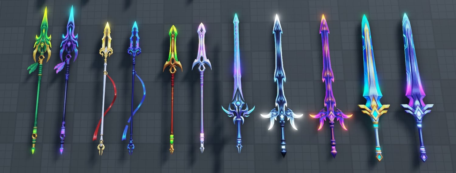 Fantasy Roblox Stylized Tools & Weapons Pack