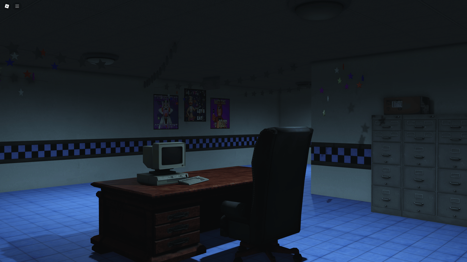 High quality lighting and textures in Roblox horror experience