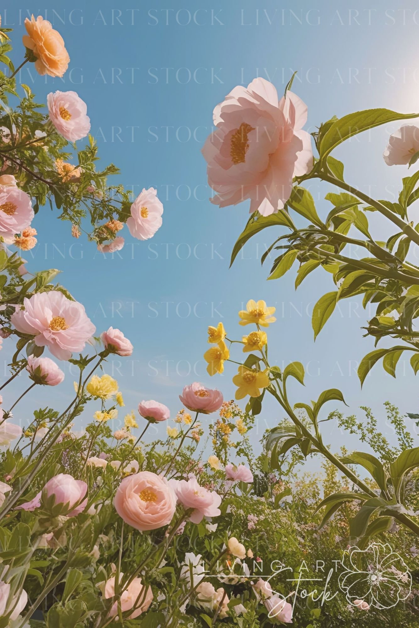 Summer bloom sky wallpaper photo