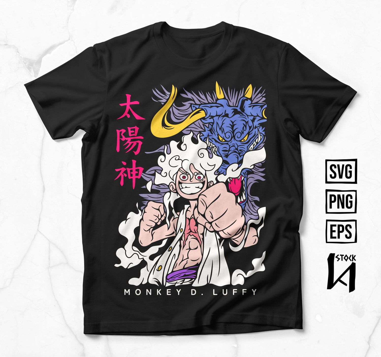 One Piece - Luffy Gear 5 Anime Vector Files - Payhip