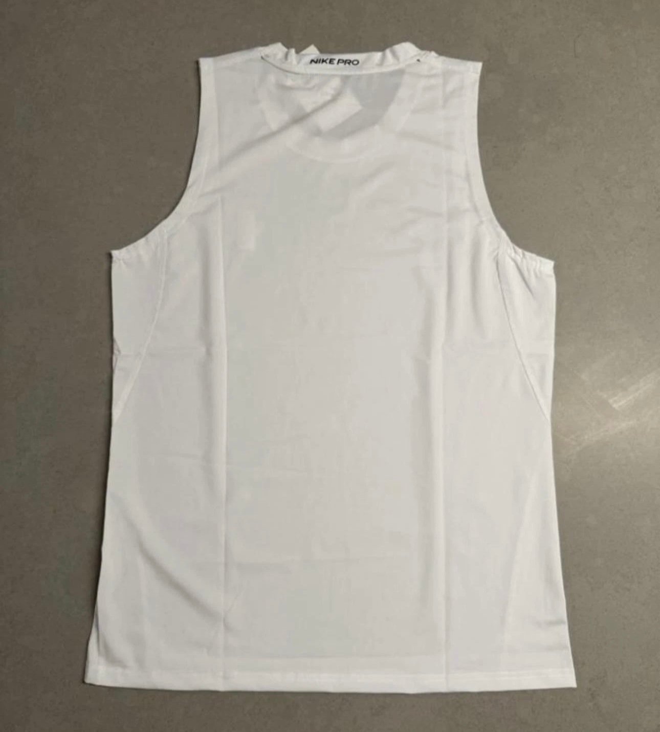 White NBA Pro Compression Tank - Payhip