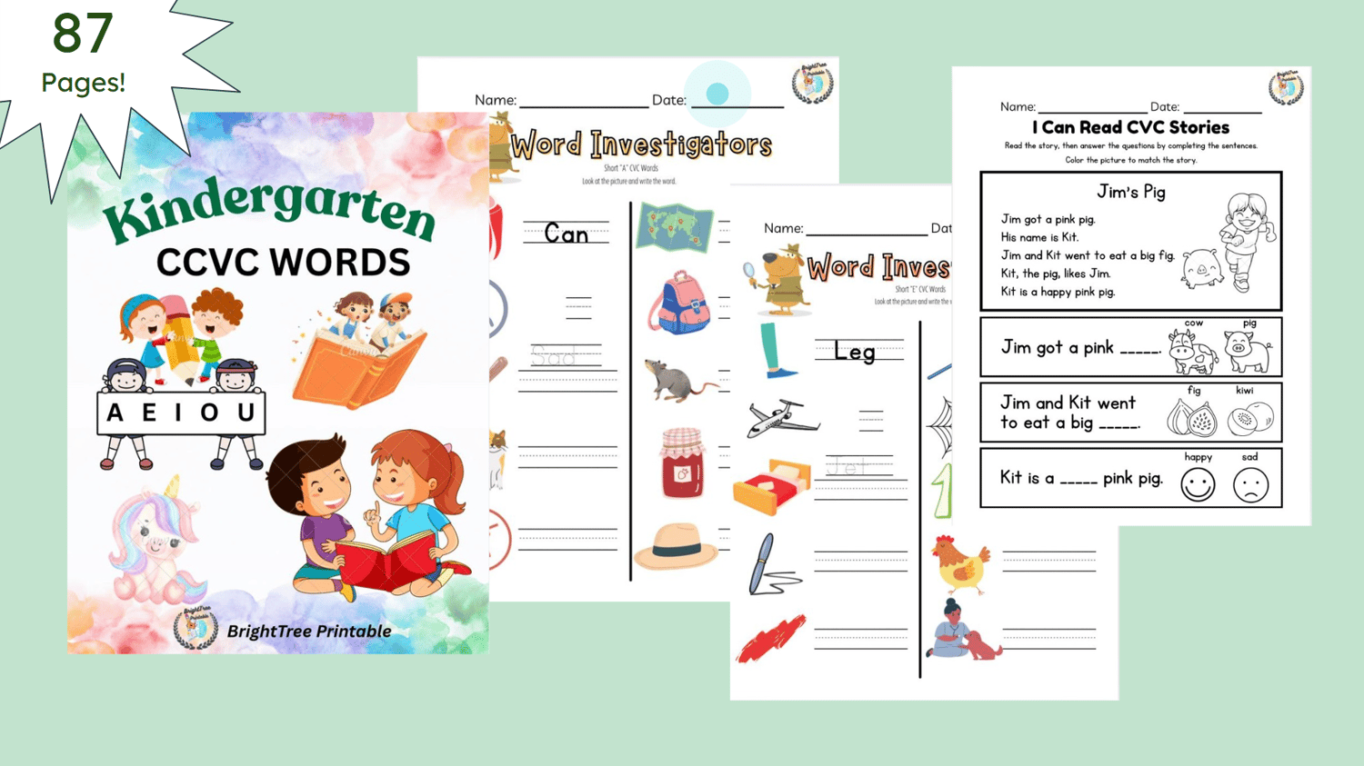 8-In-1 Preschool Bundle Printable Worksheets - Payhip