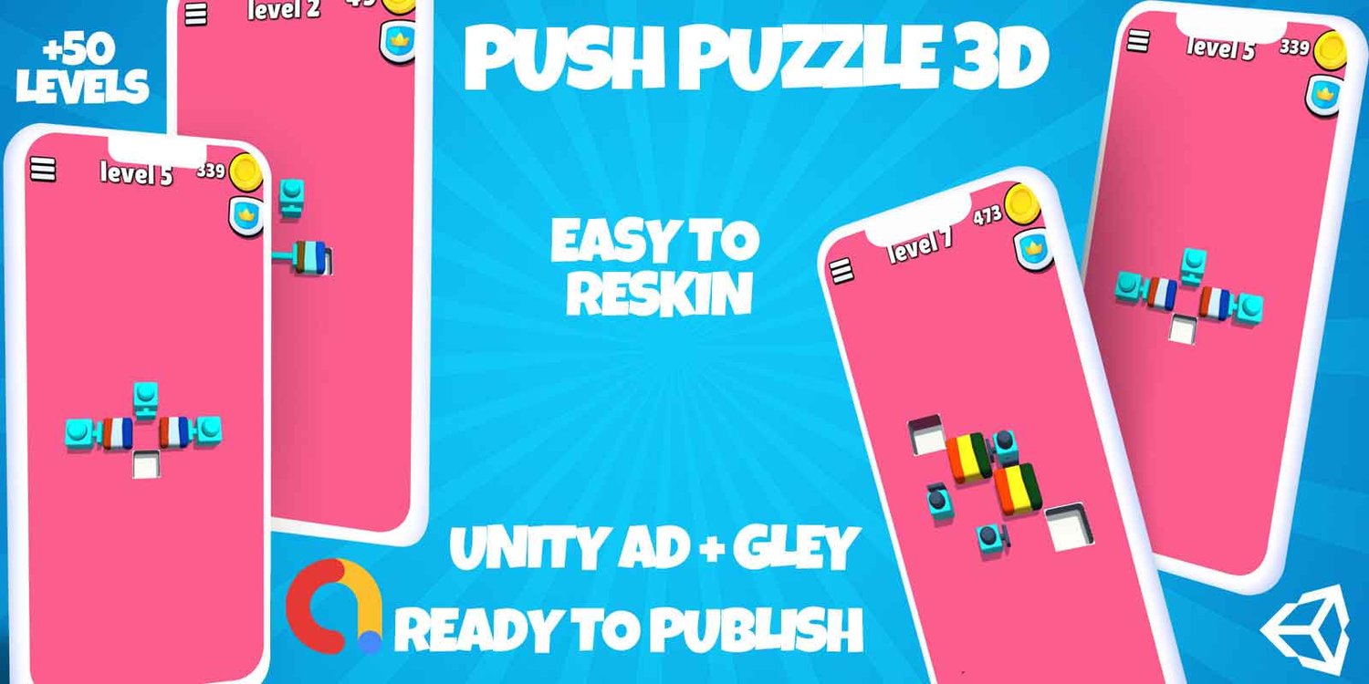 Unity 3D Puzzle Game Template 3d puzzle game unity puzzle 3d template unity 3d template