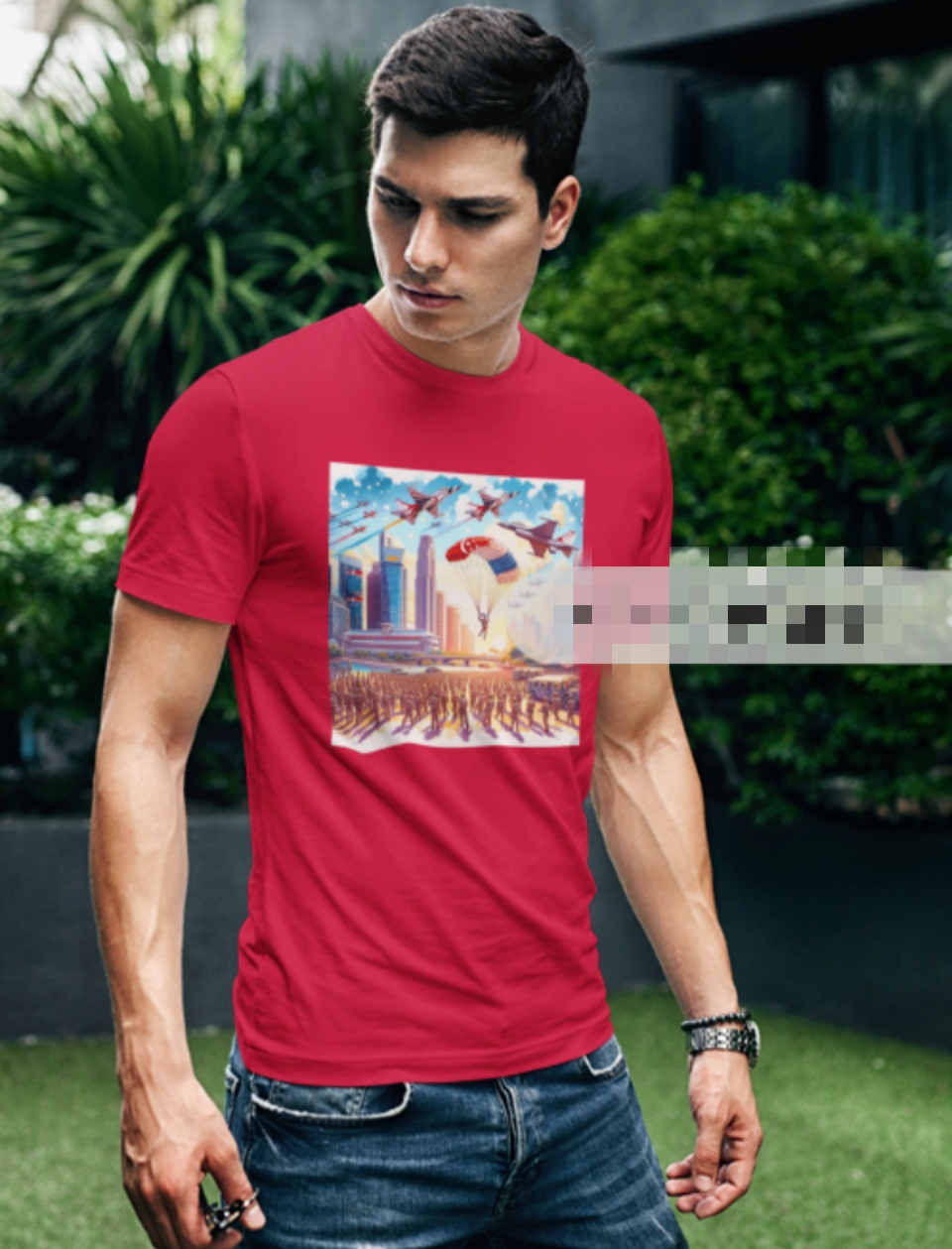 Commemorate sg60 national Day t-shirt