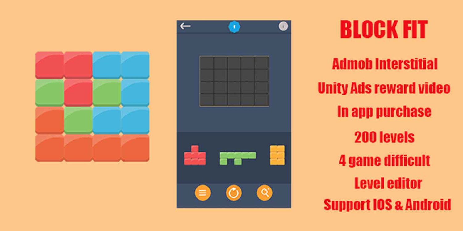 Unity 2D Puzzle Game Template block game unity block puzzle game 2d puzzle game unity