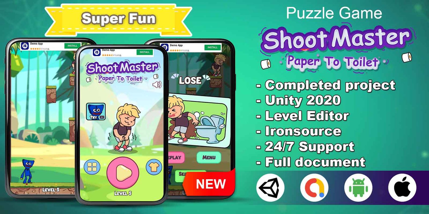 Unity 2D Puzzle Game Template 2d puzzle game unity unity physics puzzle unity brain teasing puzzle