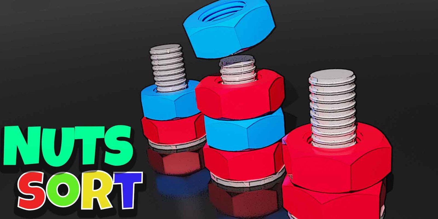 Nuts Sort Hyper Casual Puzzle Game unity 3d puzzle game template