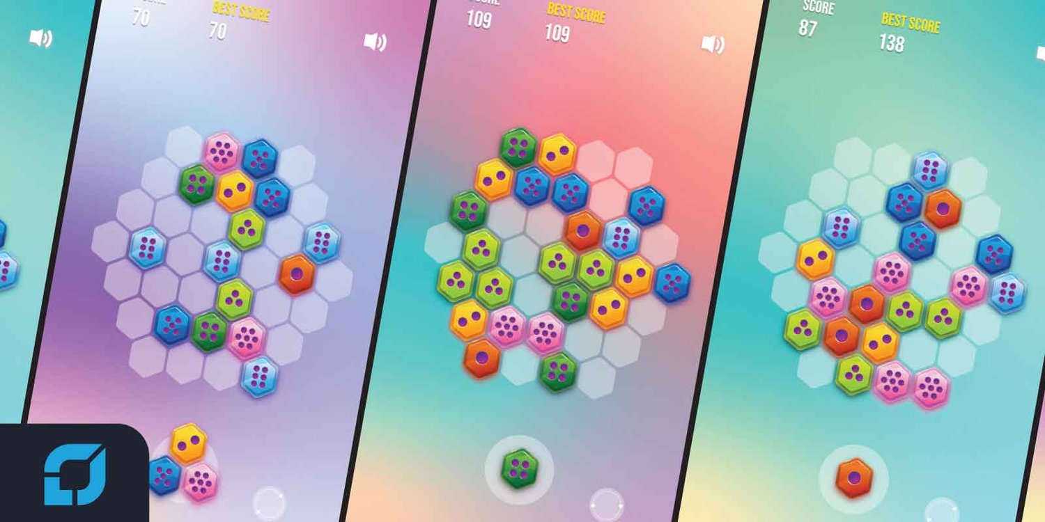 Hexadice unity 3d puzzle game template