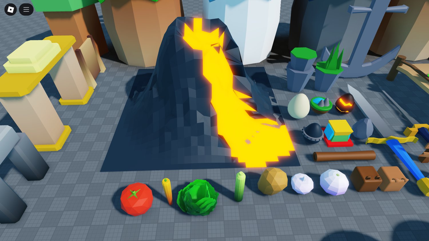 Colorful Mario scenery objects for platformer maps