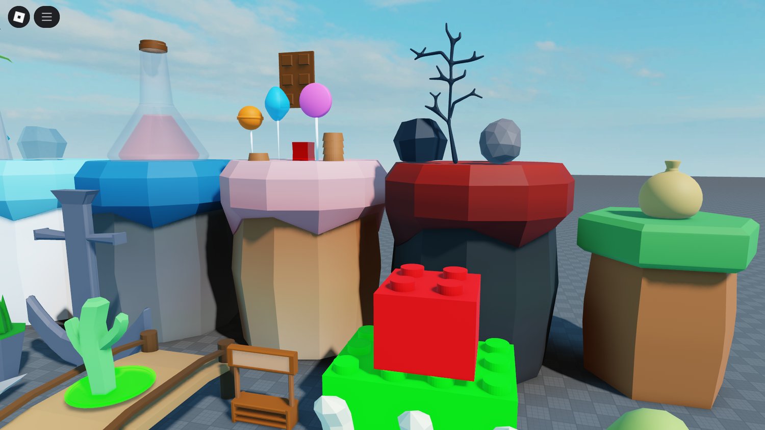 Game-ready Mario-style assets for simulators and obbys
