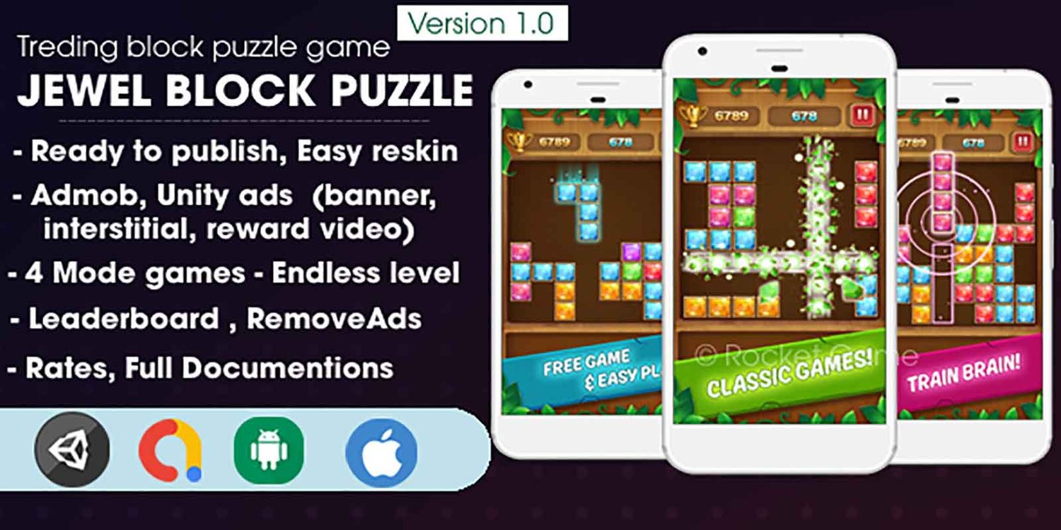 Unity 2D Puzzle Game Template unity block puzzle game 2d endless game unity block game unity