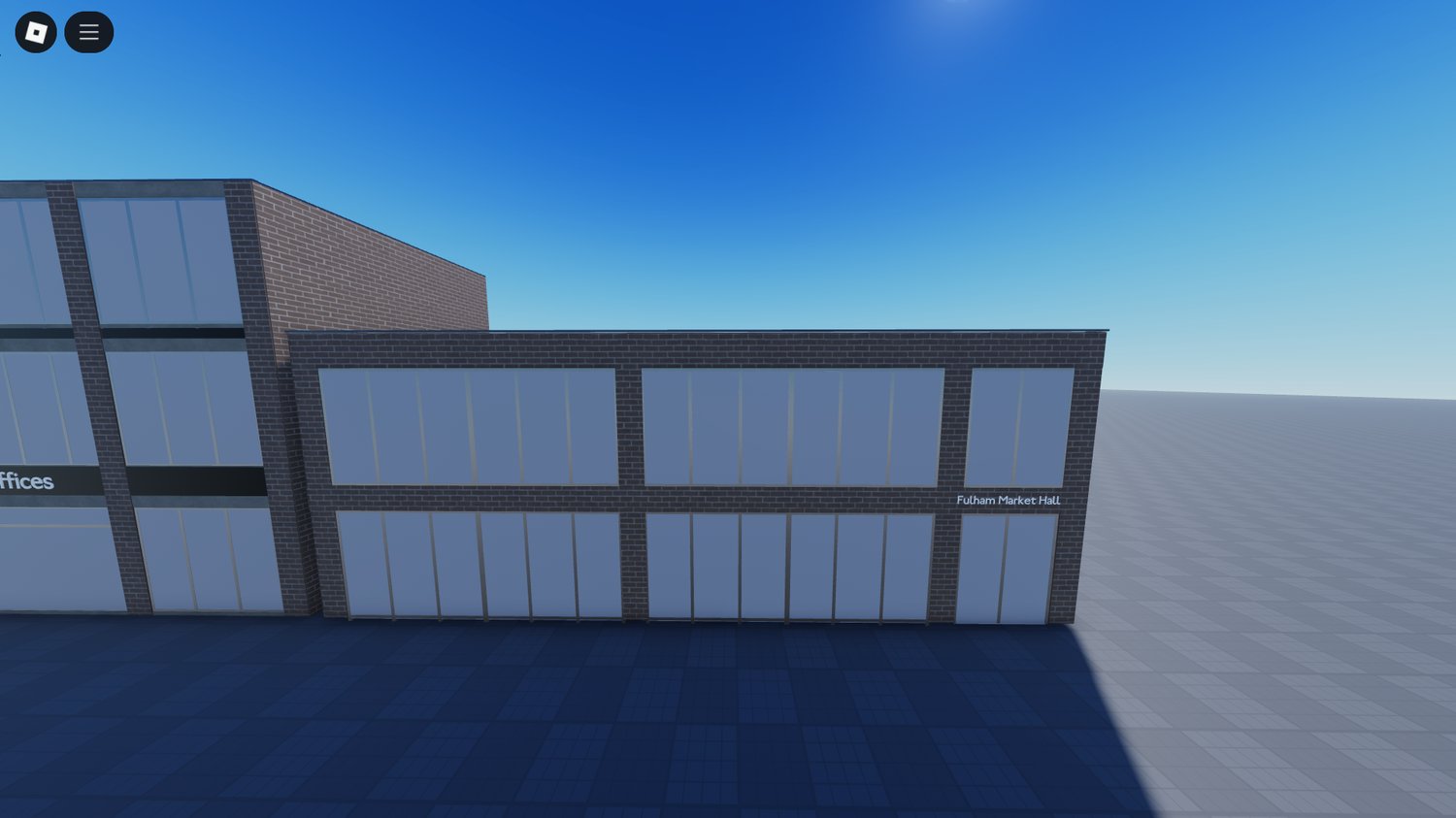 Roblox asset pack with detailed filler buildings