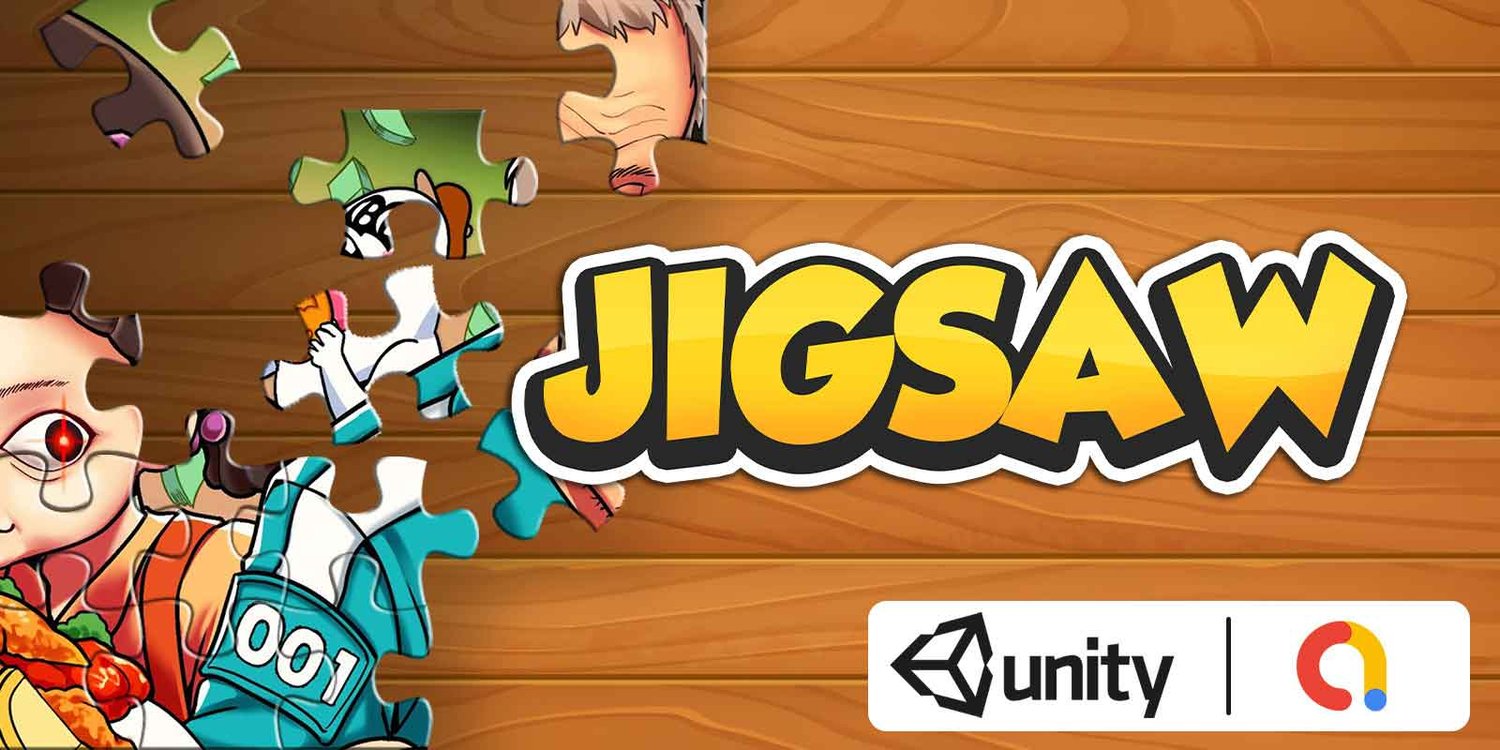 Unity 2D Puzzle Game Template jigsaw puzzle unity source code unity jigsaw puzzle game unity brain teasing puzzle