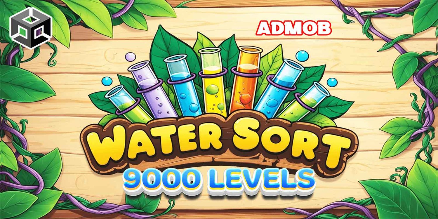 Unity 2D Puzzle Game Template water sort puzzle unity complete project water sort unity sorting game