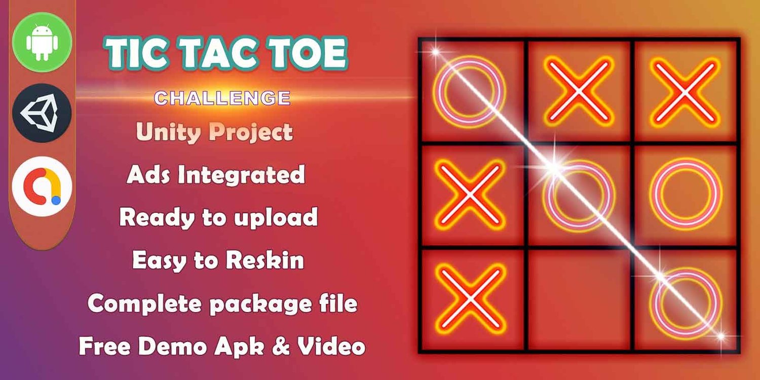 Unity 2D Puzzle Game Template unity tic tac toe game tic tac toe unity project 2d puzzle game unity