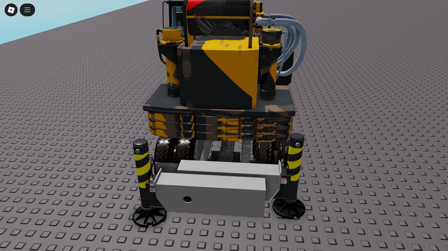 Drivable Roblox truck with realistic interior