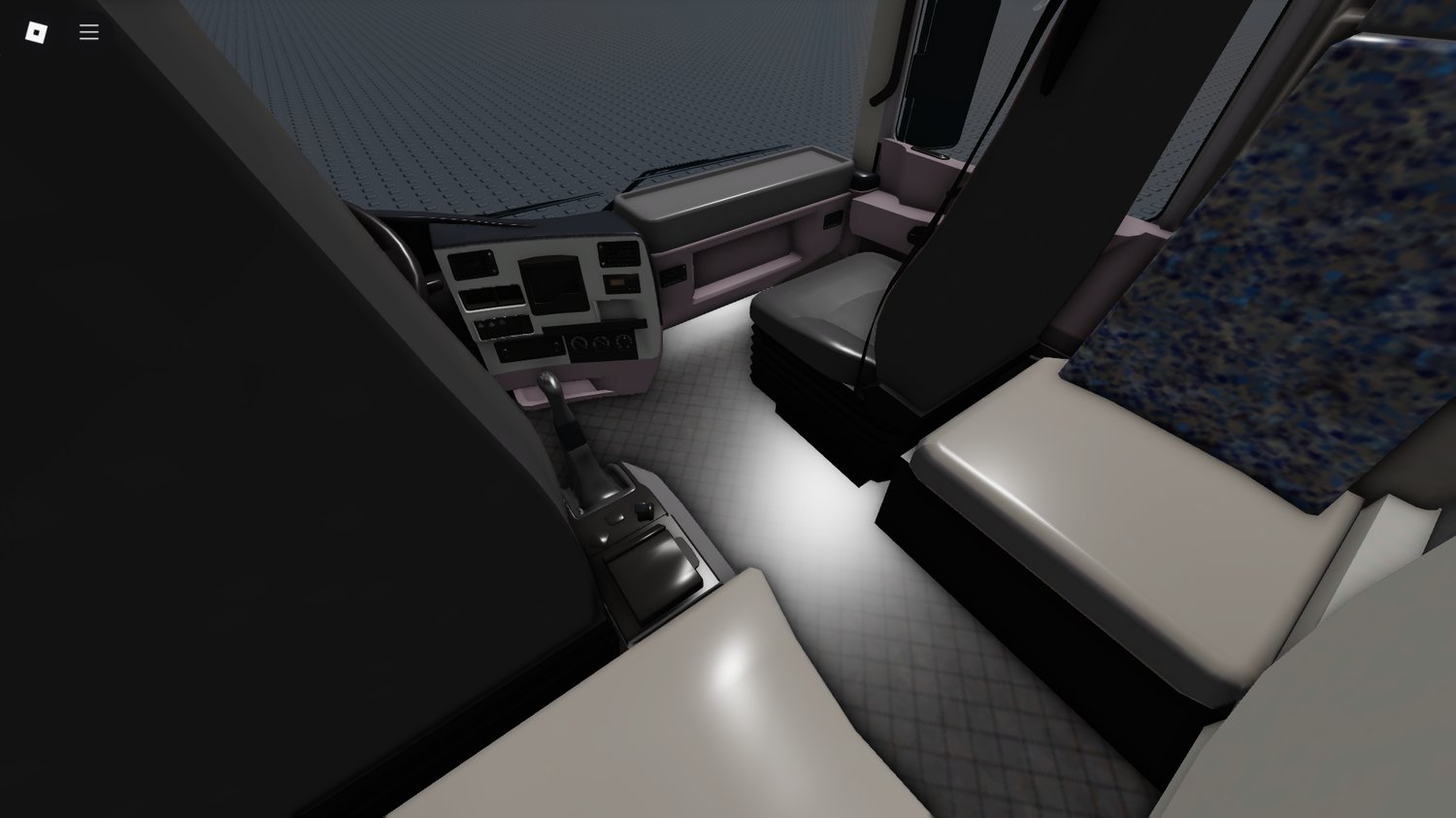 Roblox truck with realistic details and seats