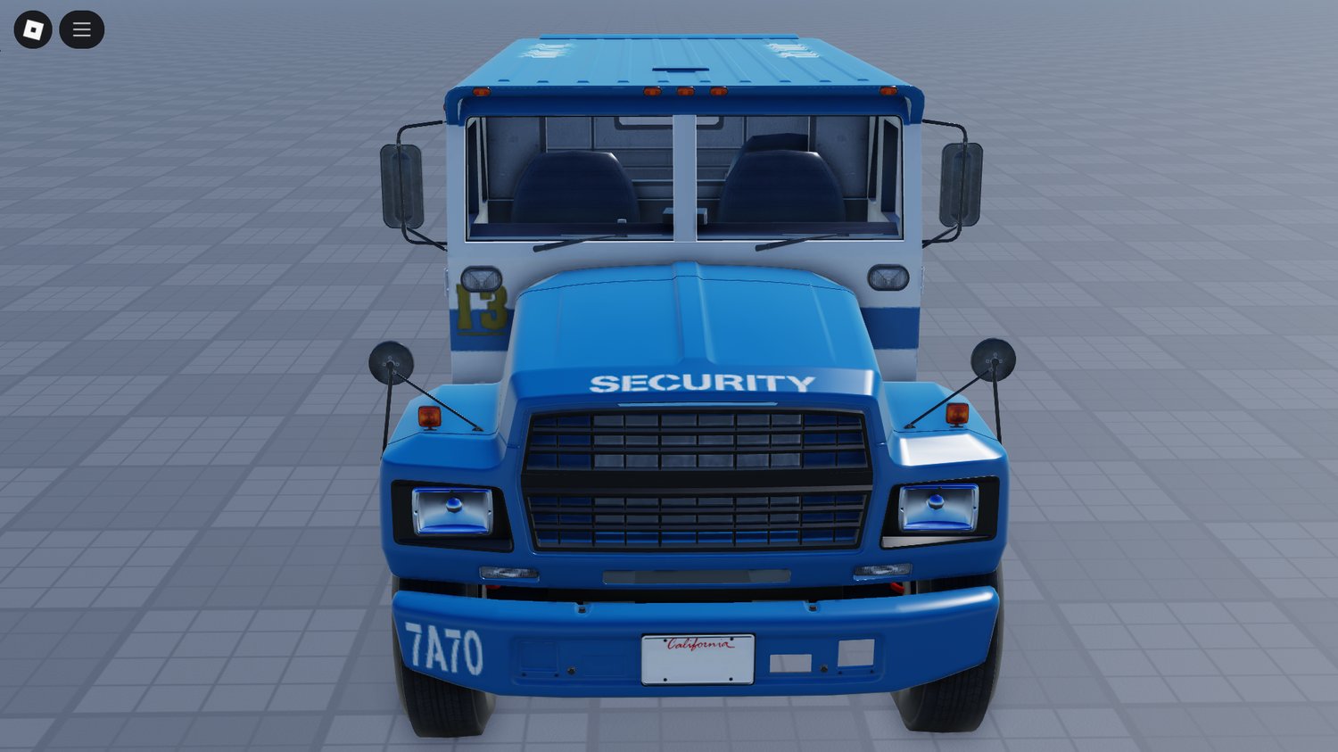 Roblox heist truck with reinforced body design