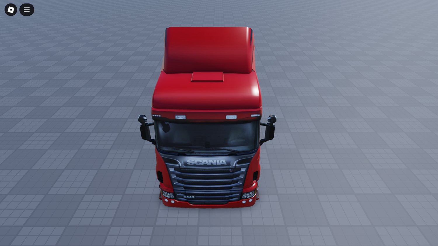 Interior view of Coca Cola truck for Roblox