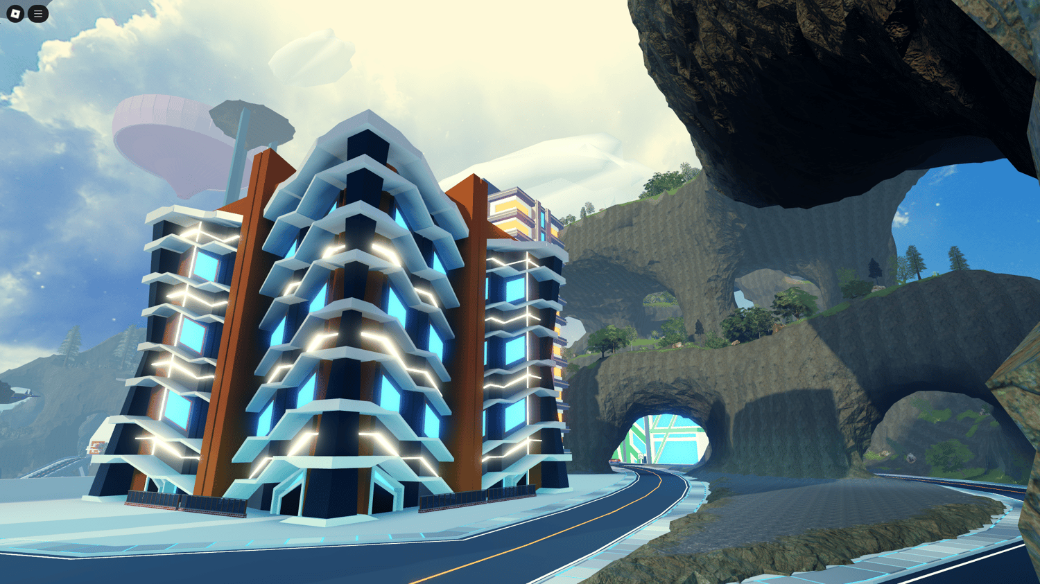 Advanced Roblox lobby map with performance optimization