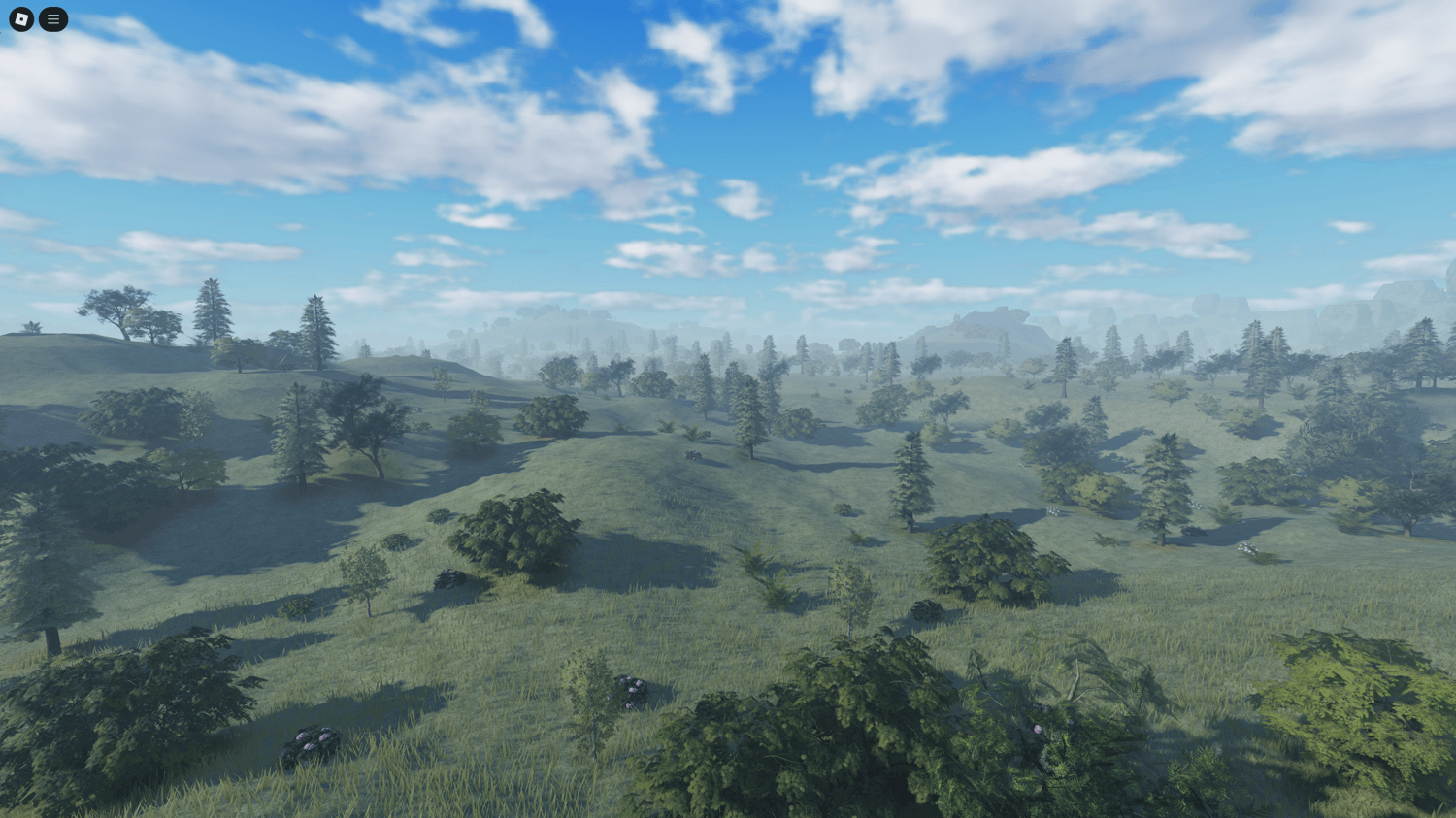 Custom terrain colors and vegetation in valley map