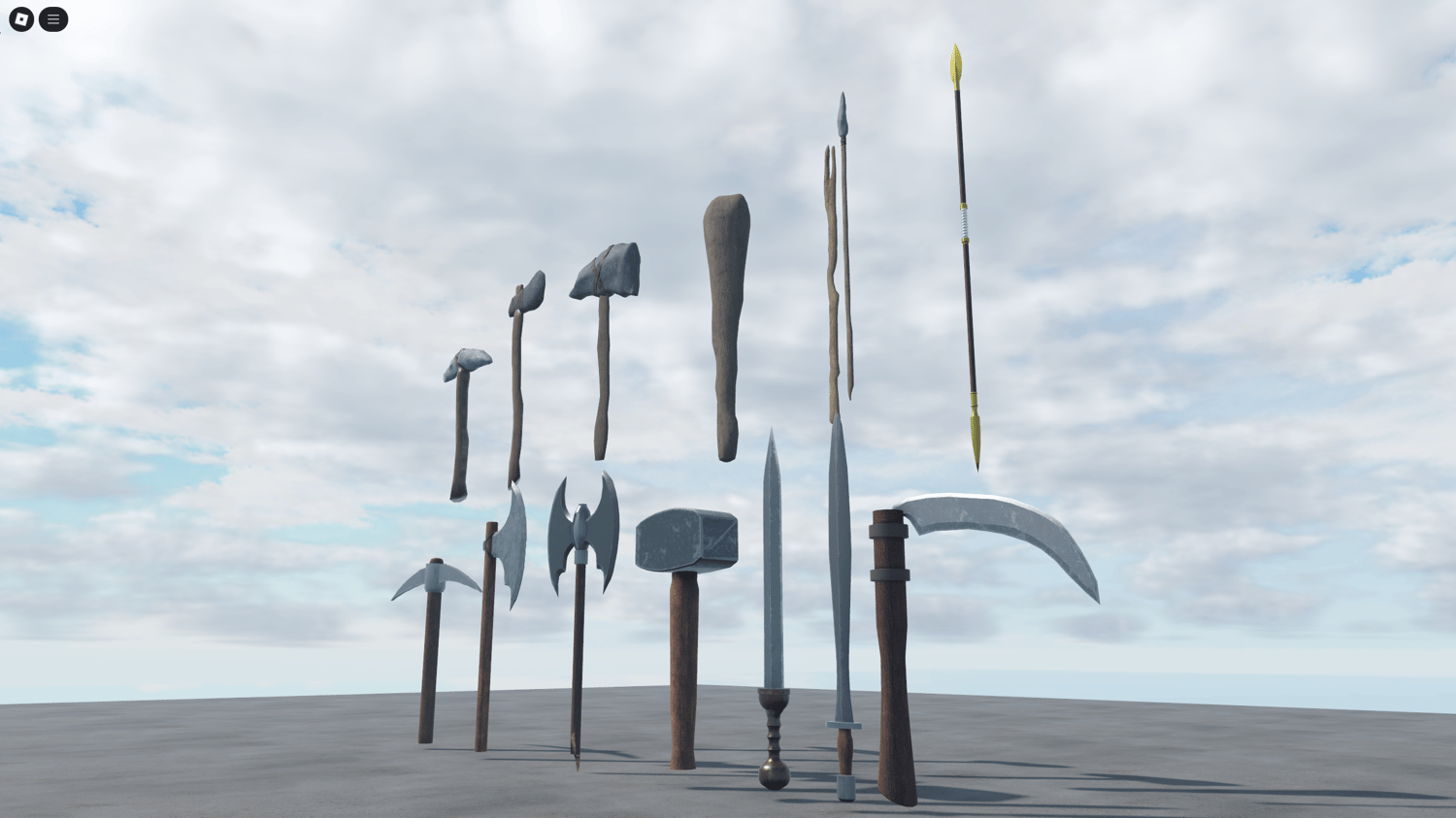 Multi-era tools pack perfect for RPG crafting systems
