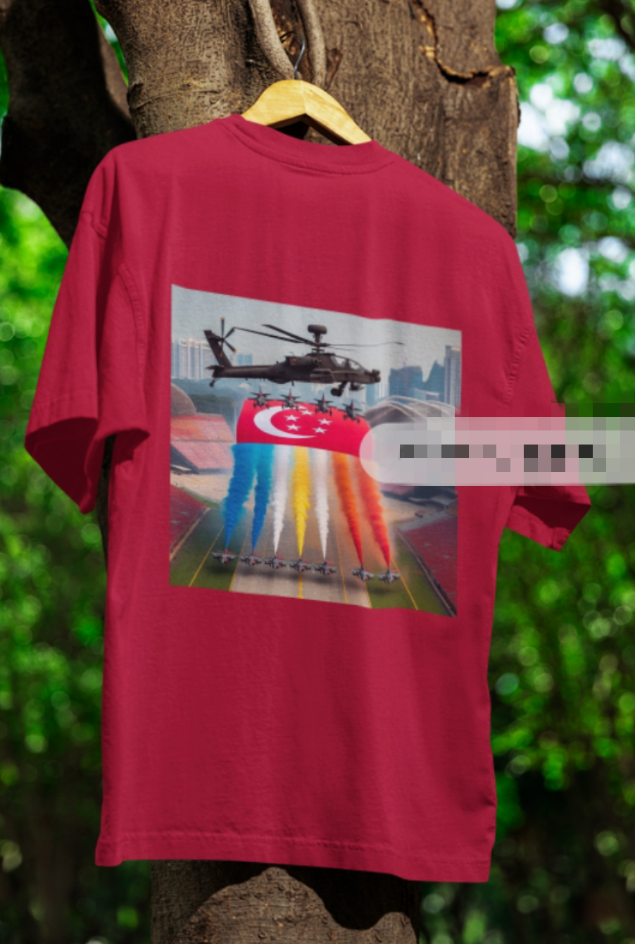 Man National Day event t-shirt