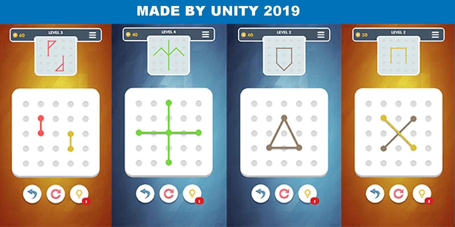 Connect Lines unity 2d puzzle game template unity puzzle game source code