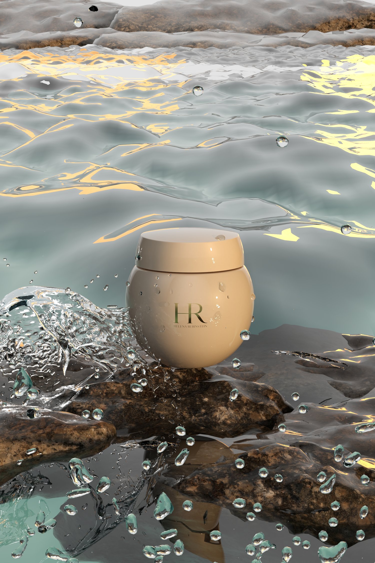 corona c4d cosmatic rendering