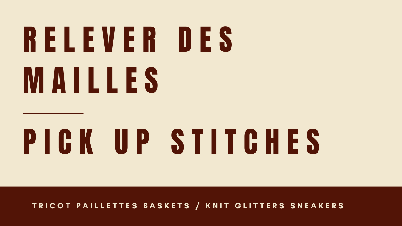 tricot relever des mailles cast on