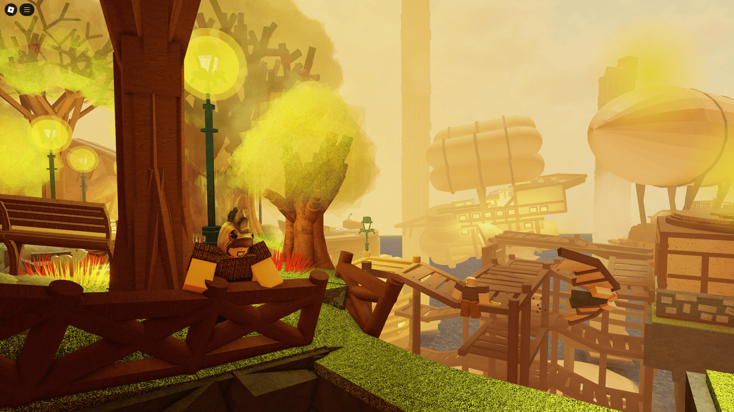 Floating rocky tavern above sea