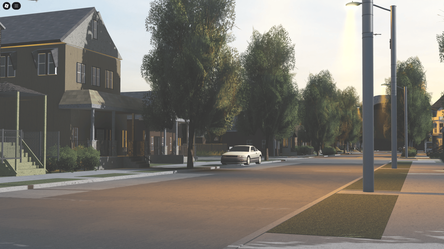 Street map for crime and roleplay simulation