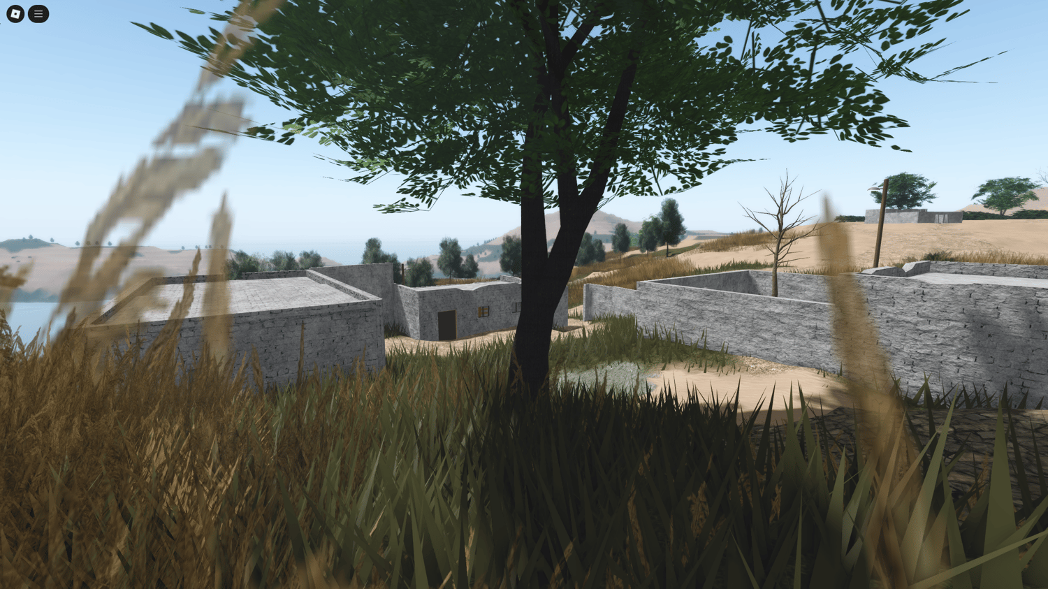 Helmand-style compound for Roblox military roleplay