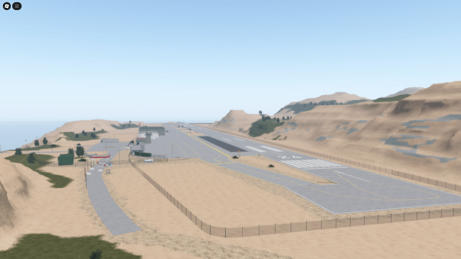 Massive terrain heightmap in Roblox RAF map