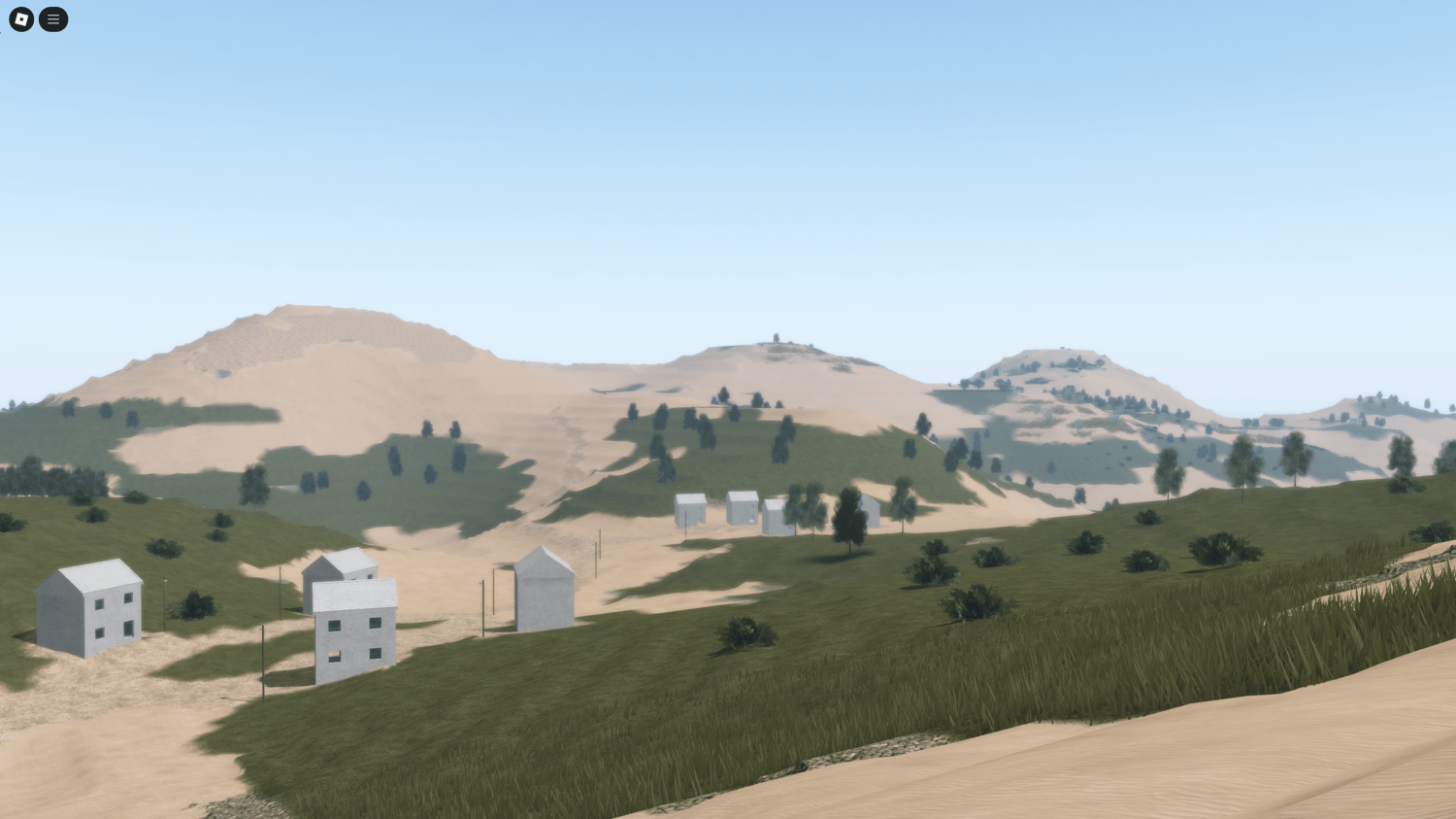 Roblox air traffic control tower at RAF base