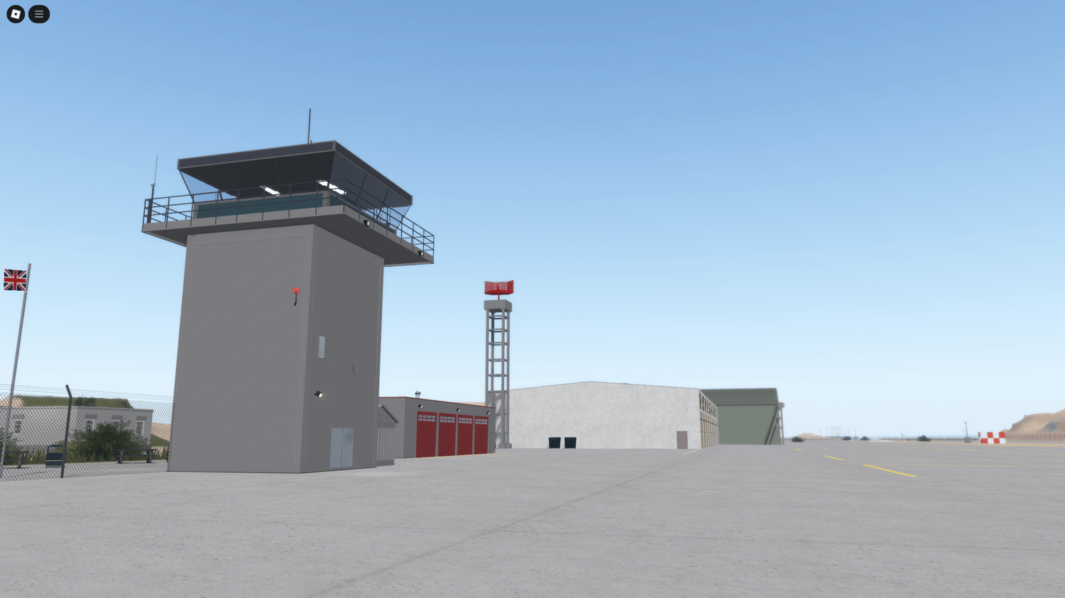 RAF Akrotiri inspired Roblox environment