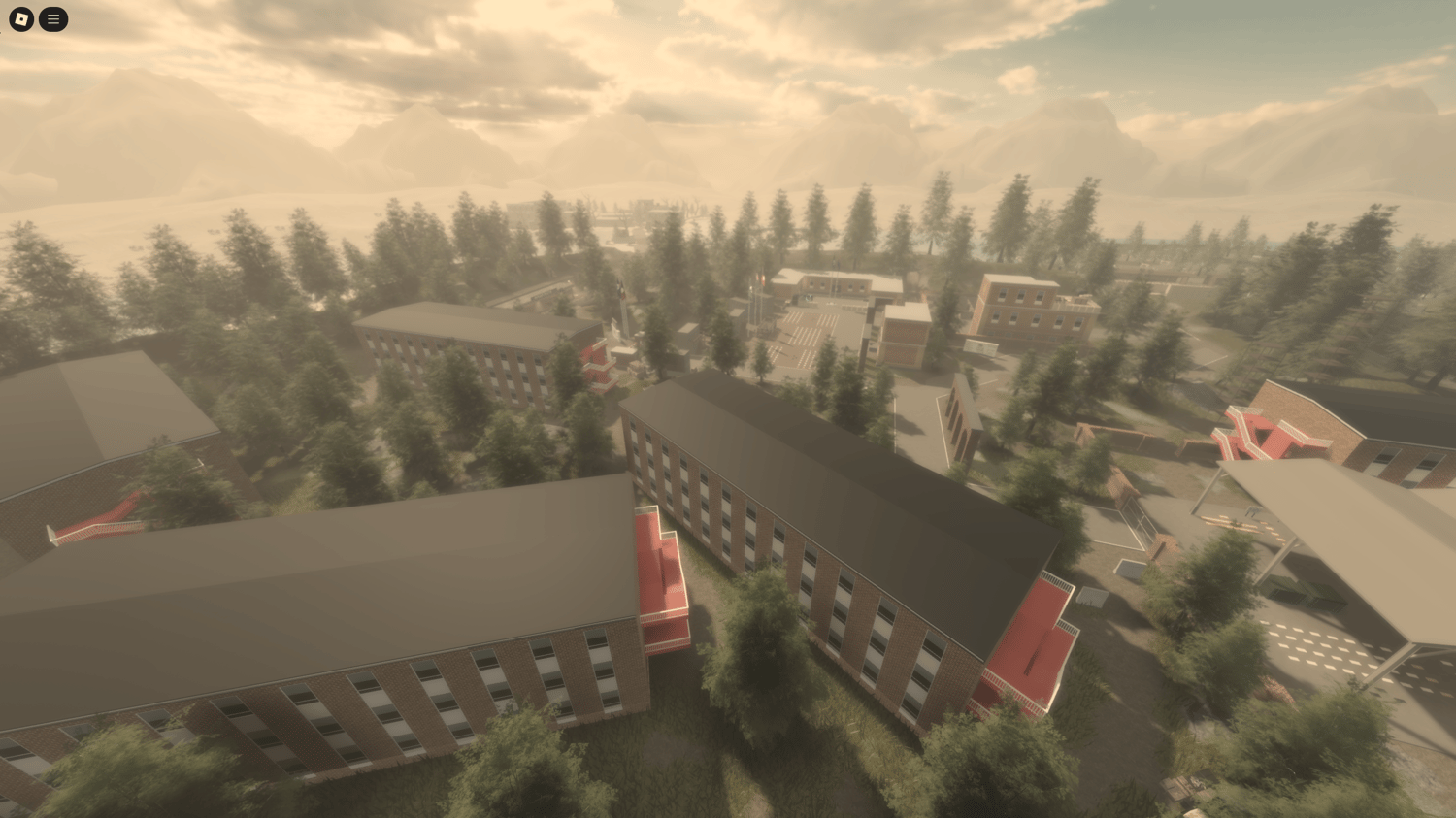 Military vehicles at Roblox recruit base