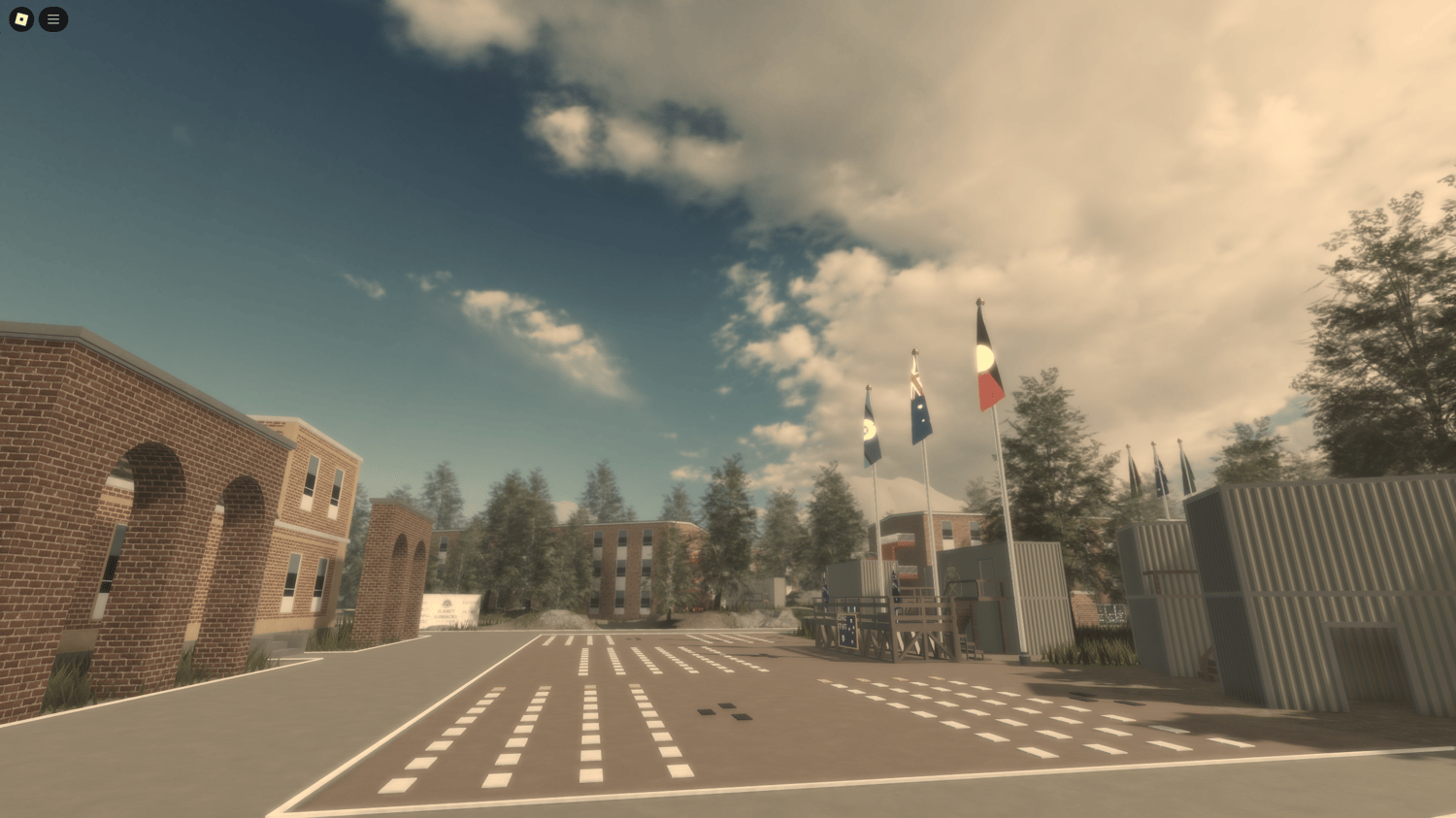 Australian Army Roblox training base layout