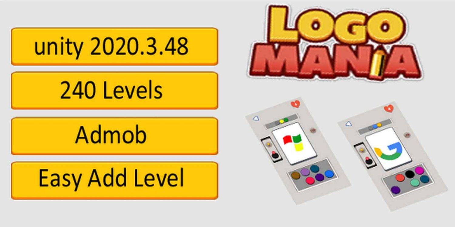 Color Mania unity 2d casual game template unity casual game source code unity 2d template unity color guessing game